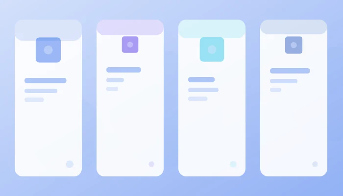 개인화 기능 설정 화면